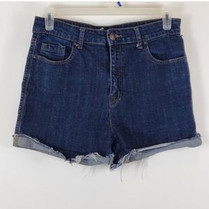 BDG High Rise Jean Shorts Denim Blue Size 32